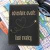 Custom Passport Holder, Engraved Passport Cover "Kari Morley"