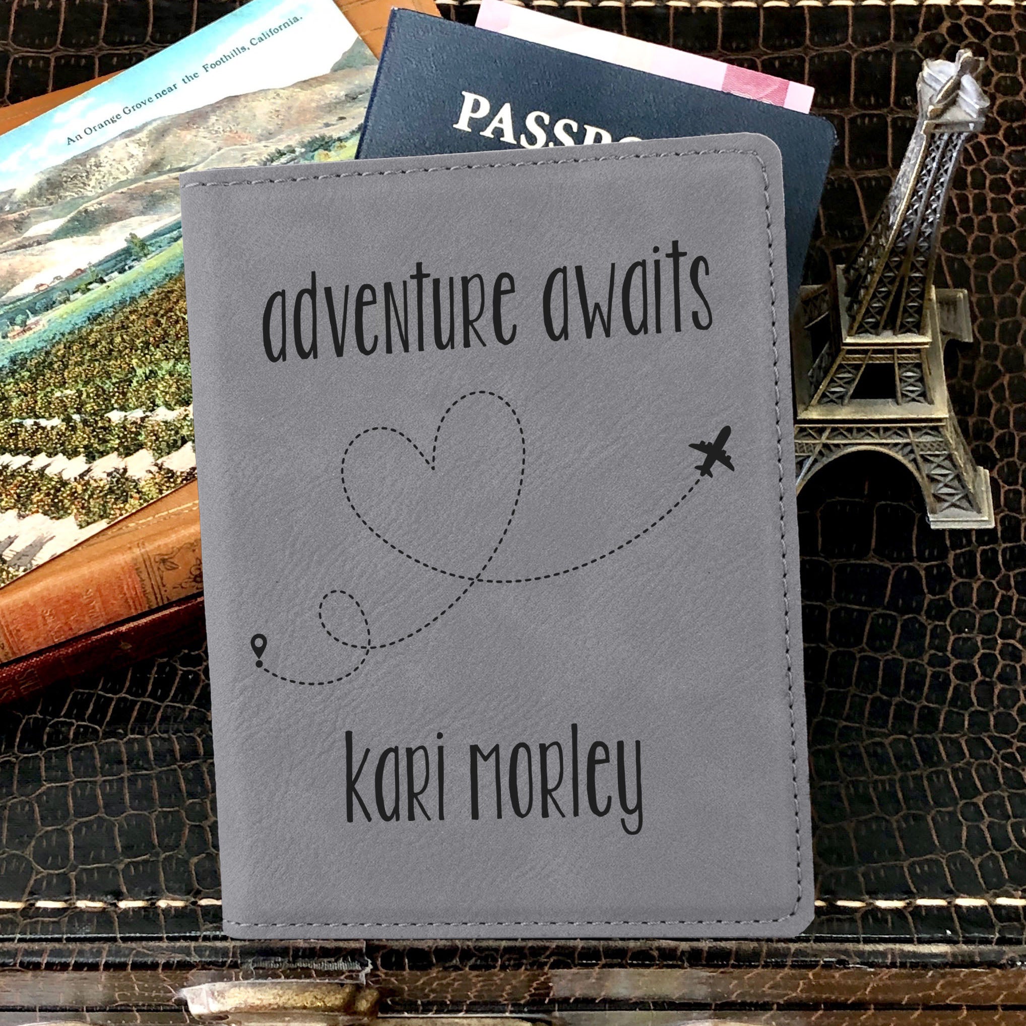 Personalized Adventure Passport Cover