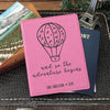 Custom Passport Holder, Engraved Passport Cover "Toni Anderson"