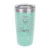 Insulated Cup, Insulated Thermos, Travel Cup, Personalized Cup, Custom Thermos "No Drama Llama"