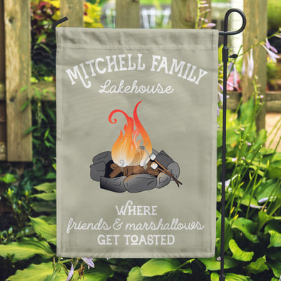 Lakehouse Flags, Flags for your lake house, Camp fire flags, Personalized flags, 