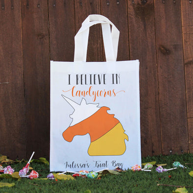 Trick or Treat Bag - I Believe in Candycorns, Julissa's Treat Bag