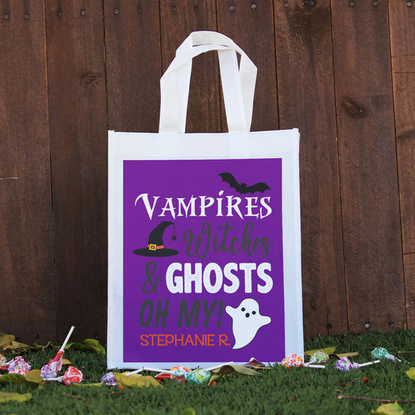 Trick or Treat Bag - Vampires, Witches & Ghosts Oh My, Stephanie R.