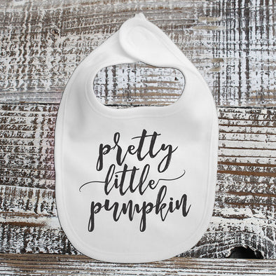 Baby Bib - Pretty Little Pumpkin