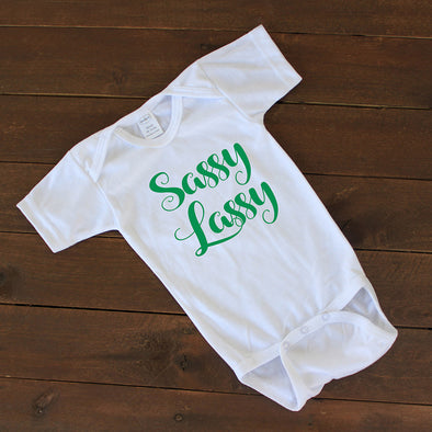 Baby Onesie - "Sassy Lassy"