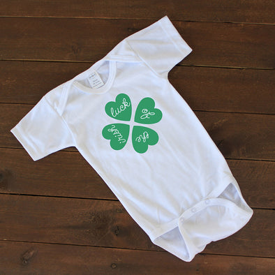 Baby Onesie - "Luck of the Irish"