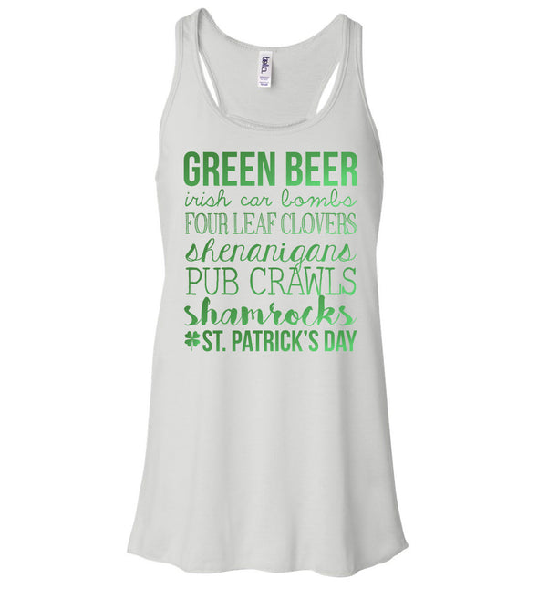 Women's Tank - Green Beer