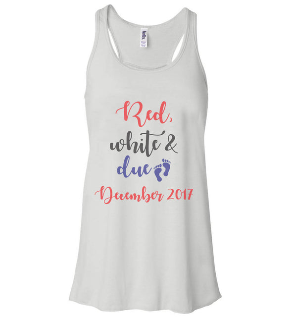 Women's Tank - 4th Of July Red White And Due