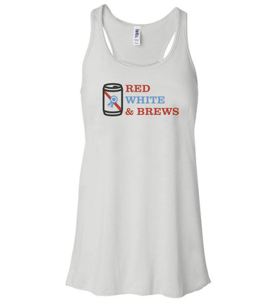 Women's Tank - 4th Of July Red White And Brews