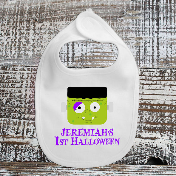 Baby Bib -Jeremiah's 1st Halloween