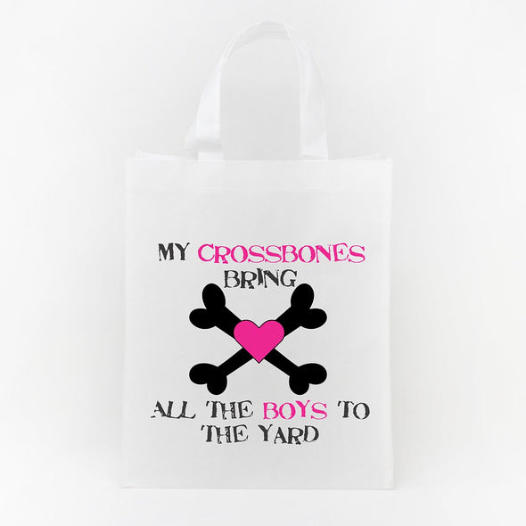 Trick or Treat Bag - My Crossbones Bring the Boys to the Yard