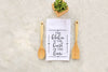 Tea Towel - "The Kitchen is The Heart"