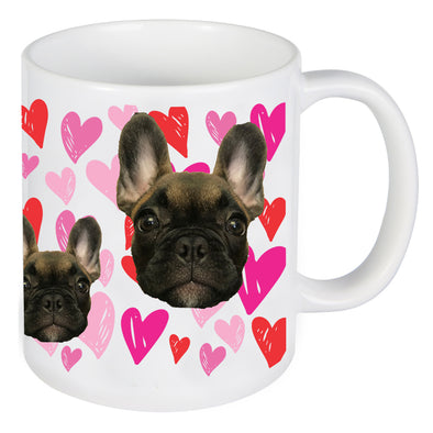 Custom Photo Mug, Personalized Photo Mug, Valentines Day Mug with Pet Photo, Dog Face on Mug, Pet Picture on Mug, Custom Picture Mug