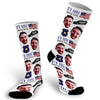 Police Socks, Hero Socks, Photo socks for Law Enforcement, Police Wife Socks, Face Socks, Picture on Socks