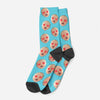 Heart Eyes Face Socks, Valentines Day Socks, Fun Heart Eye Socks, Custom Face Socks, Photo Socks