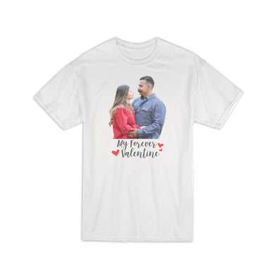 Personalized "My Forever Valentine" Shirt, Custom Shirt, Custom Photo Shirt, Personalized Photo Shirt, Custom T-Shirt, Personalized Shirt, Custom T-Shirt