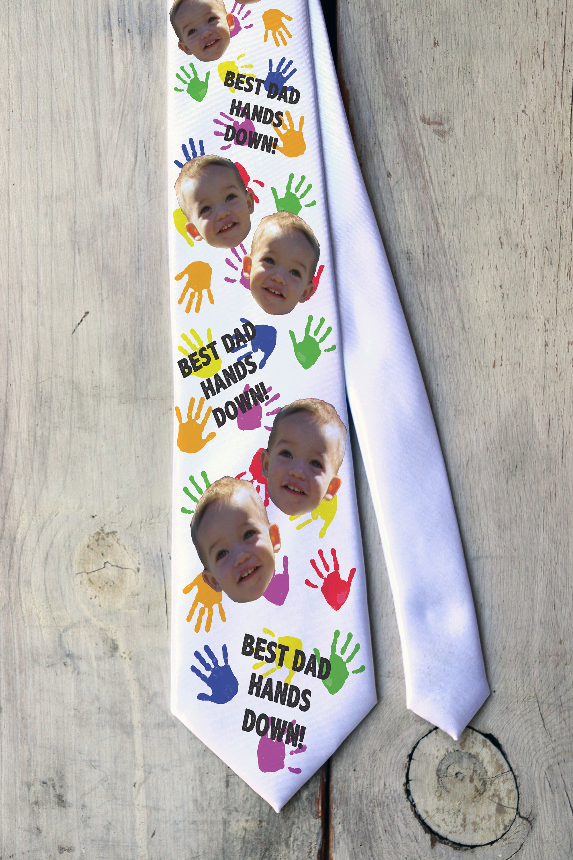 Photo Tie, Father's Day Tie, Dad Tie, Custom Tie, Personalized Tie