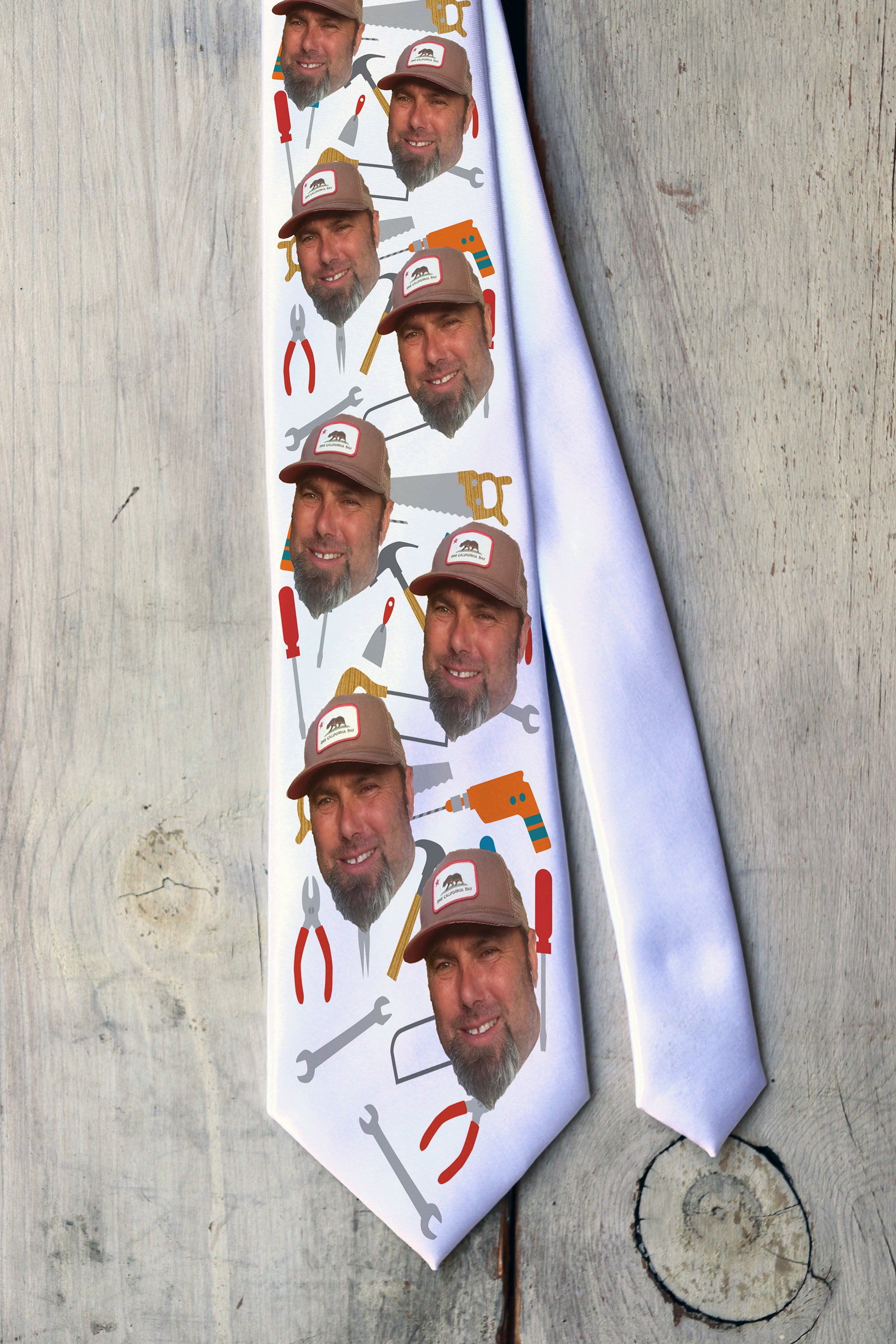 Photo Tie, Father's Day Tie, Dad Tie, Custom Tie, Personalized Tie