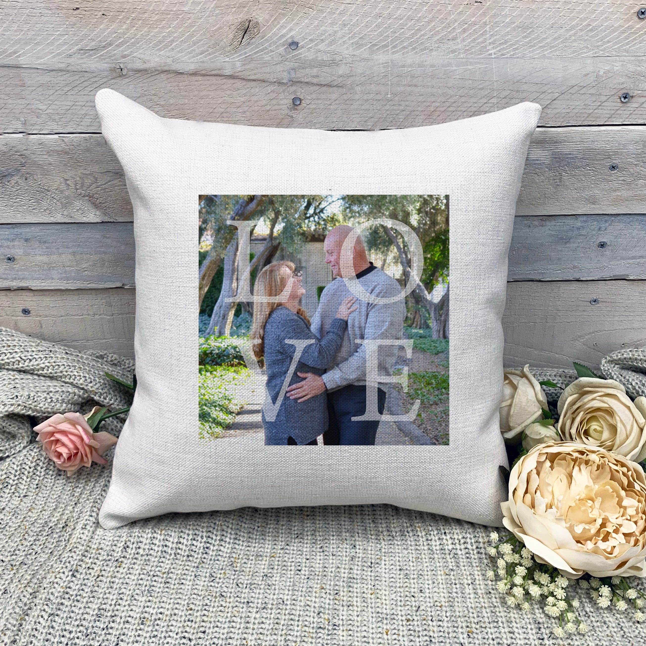 Love Customized Pillow Case Custom LOVE Pillowcase, Custom Photo