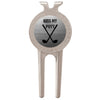 Kiss My Putt Funny Ball Marker And Divot Tool