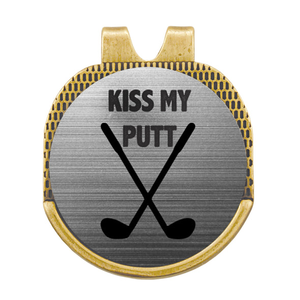 Kiss My Putt Golf Marker