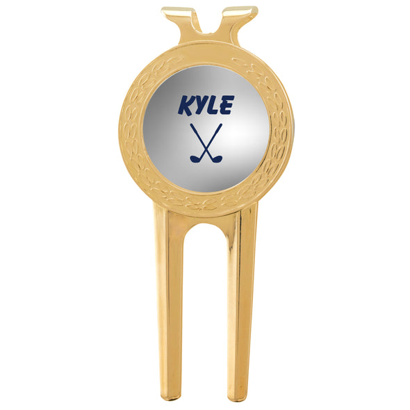 Personalized Golf Marker With Divot Tool