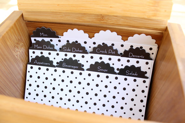 Custom Engraved Recipe Box, Personalized Recipe Box, "Chef Kathleen"