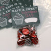 Valentine Cards with Goodie Bags (Set of 20) - "Sweet Valentine Cupcake"