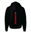 Glendora Football Black Hooded Unisex Sweatshirt