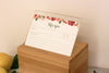 Custom Engraved Recipe Box, Personalized Recipe Box, "Santelli"