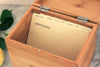 Personalized Recipe Box, Custom Recipe Box, Customized "Veronica's" Recipe Box