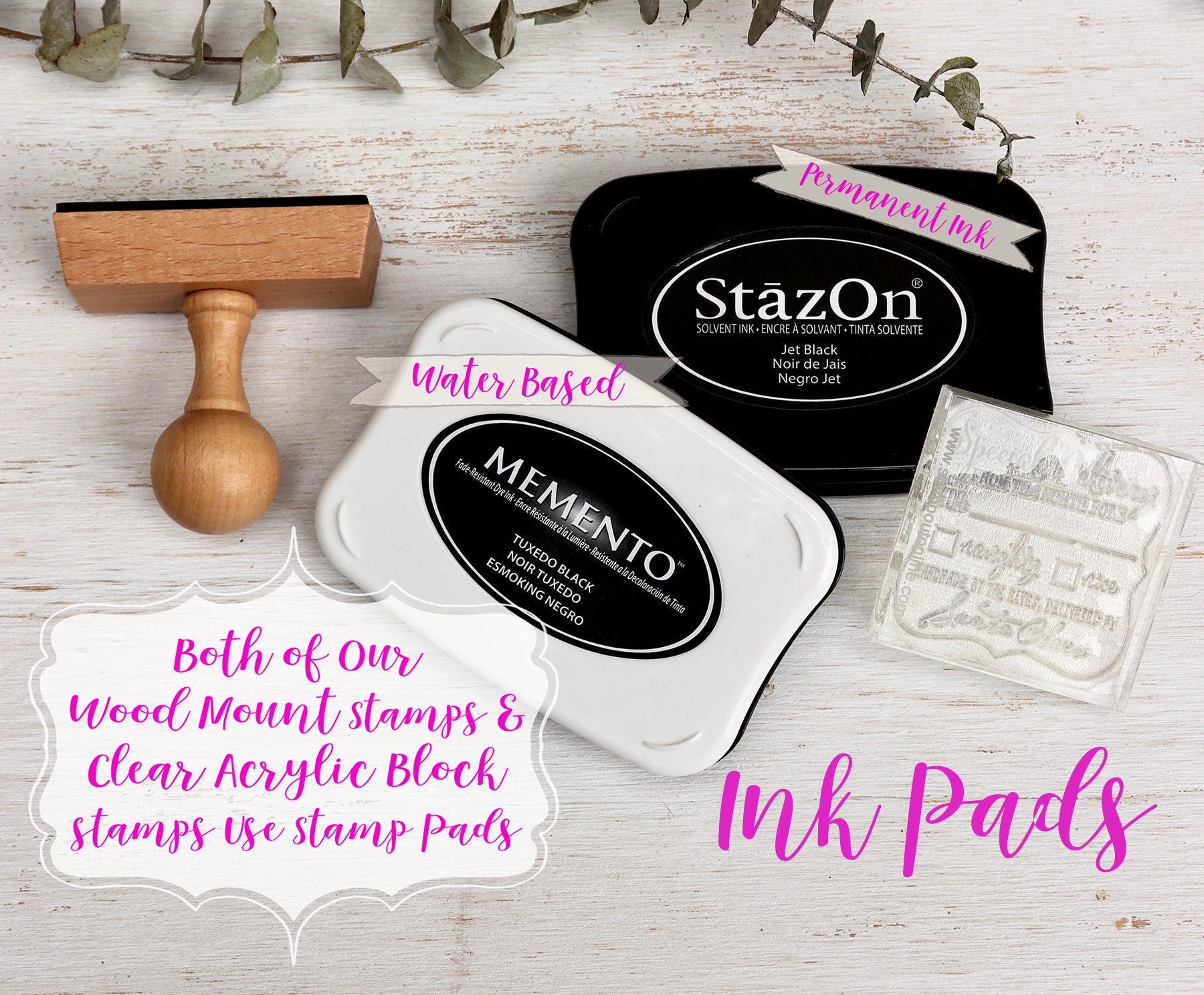 StazOn Permanent Ink Pads, Rubber Stamp Pad