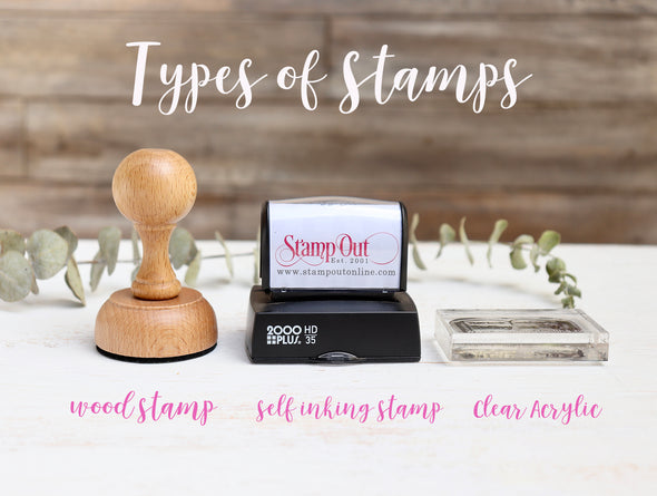 Types of Stamps, Types of Stamps at Stamp Out