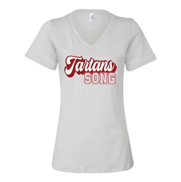 Tartans Song V-neck Shirt Black, Red or White