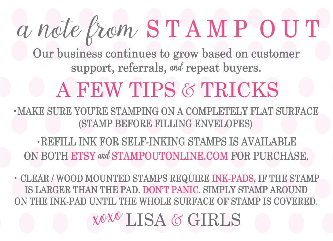 Make Your Own Stamp - Custom Round Logo - Simply Stamps