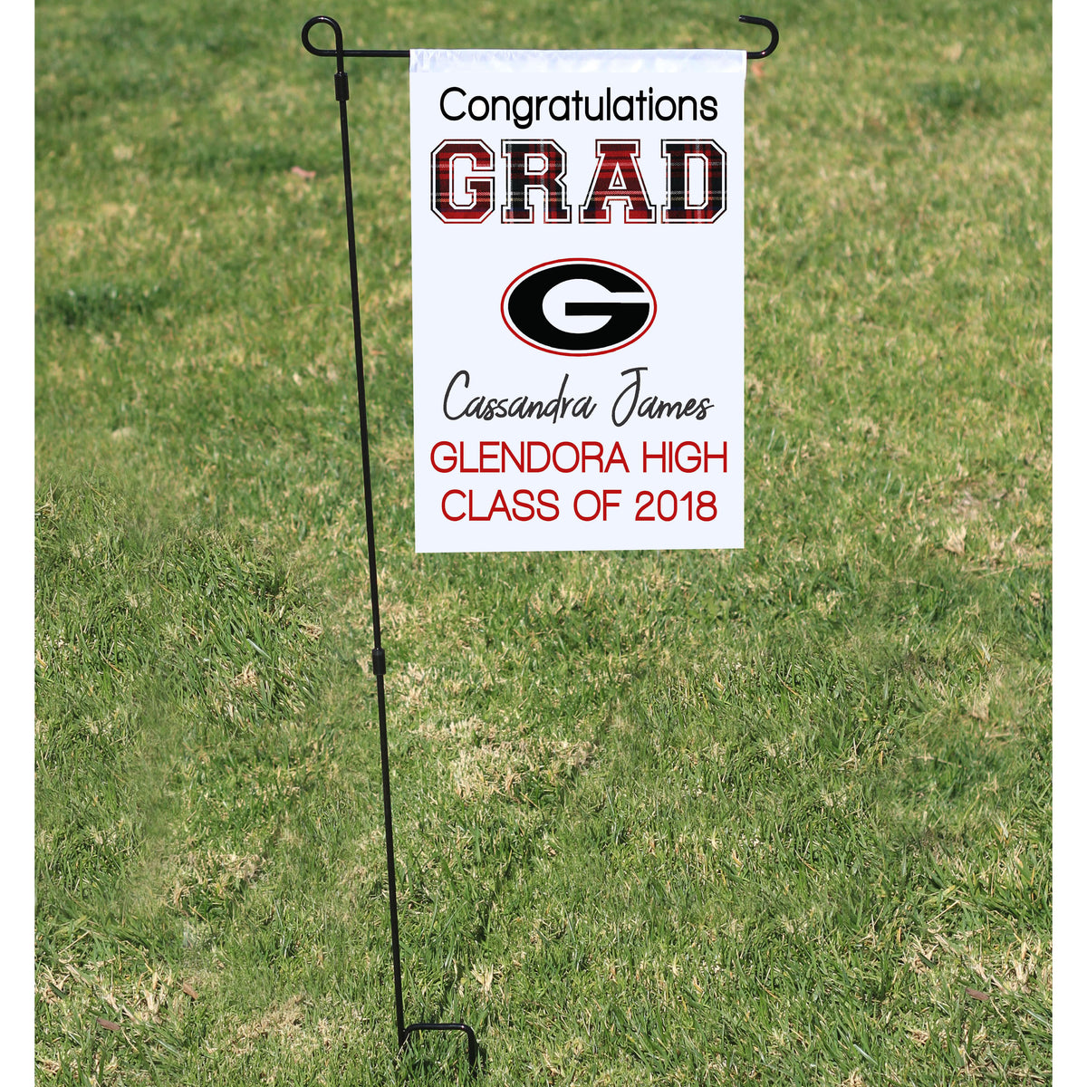 Congratulations High School Graduation Flag – Stamp Out