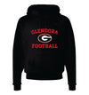 Glendora Football Black Hooded Unisex Sweatshirt