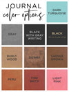 Journal Color Options