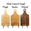 Paddle Cutting Board "Grill - Christopher's BBQ"